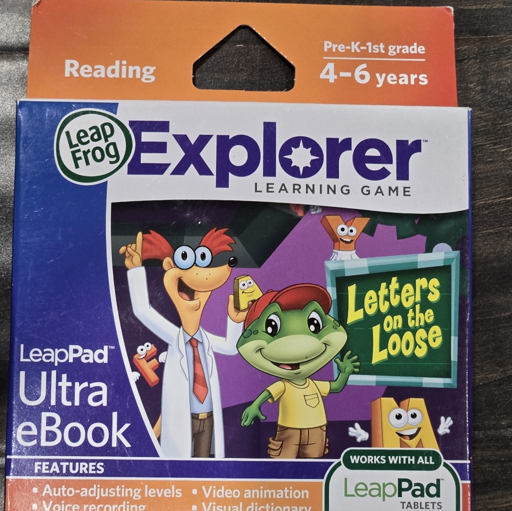 Explorers Letters On The Loose For Leappad